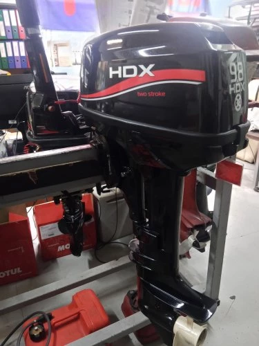 Лодочный мотор HDX T 9.8 BMS — 2014 год выпуска, без дефектов