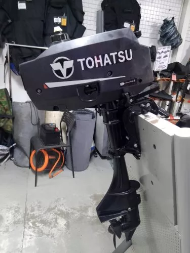 Лодочный мотор Tohatsu (Тохатсу) M 3.5 B2 — 2021 год выпуска, б/у фото 4