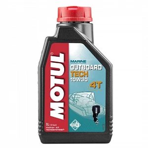 Масло Motul OUTBOARD TECH 4T 4-х тактн.1л 10W30 д/ПЛМ 113265