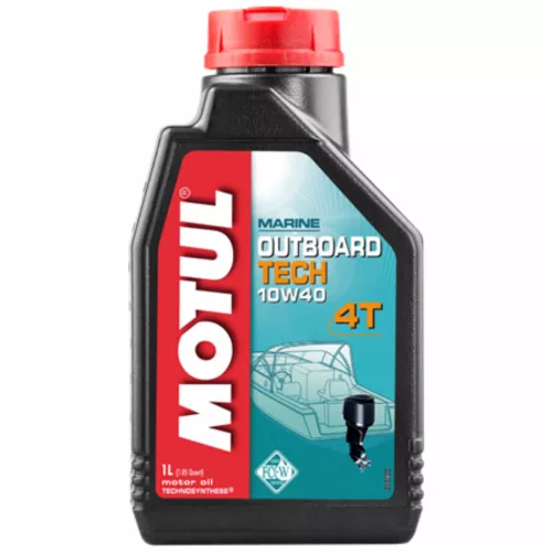 Масло Motul OUTBOARD TECH 4T 4-х тактн.1л 10W40 д/ПЛМ 112751