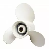 Винт гребной алюминиевый Parsun F15-06090000-11 (диаметр 9 ¼ шаг 11) (Yamaha 9,9F/G-15F, F15C-F20B; Honda BF10-20D; Hidea HD9,9-15, HDF9,9-15; Parsun/Golfstream T9,9-15B, F9.9; Gladiator G9,9)
