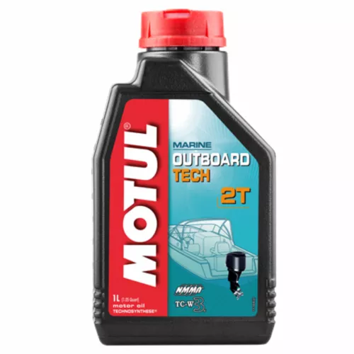 Масло Motul OUTBOARD TECH 2T 2-х тактн.1л TC-W3 д/ПЛМ 113475